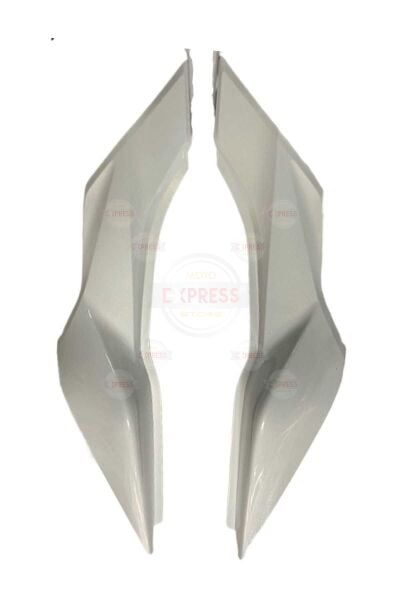 Honda CB125F 2017-2020 Arka Sele Altı Kuyruk Grenajı Beyaz Sağ Sol Takım Om