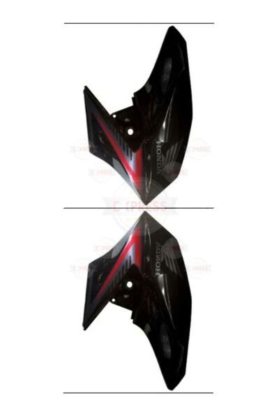 Honda CB125F 2017-2020 Sağ Sol Depo Grenajı Siyah Om