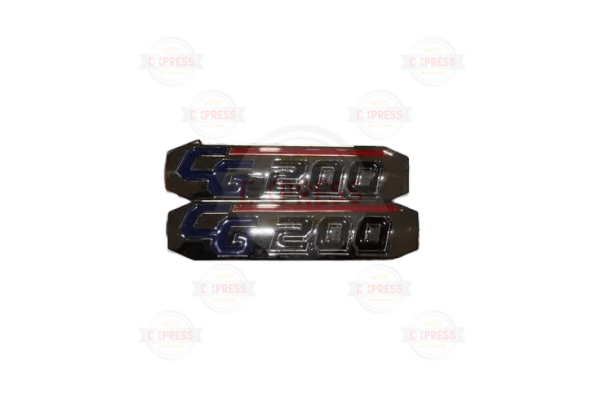 Cg 200 Yan Kapak Yazı Tk