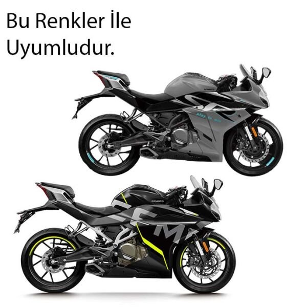 CFMoto 250SR 2020-2025 Sağ Arka Sele Altı Kuyruk Grenajı Gri A