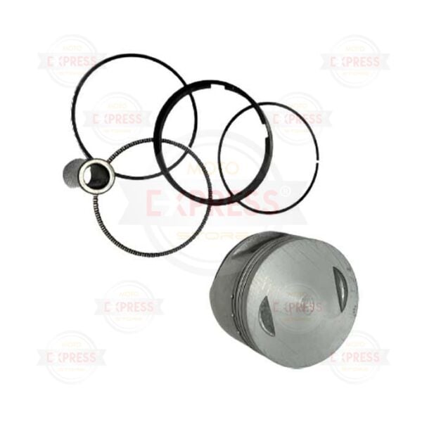 1.25mm Tvs Pep Plus 90 52.25mm Piston Segman Kit Sm