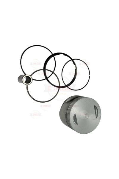1.25mm Tvs Pep Plus 90 52.25mm Piston Segman Kit Sm