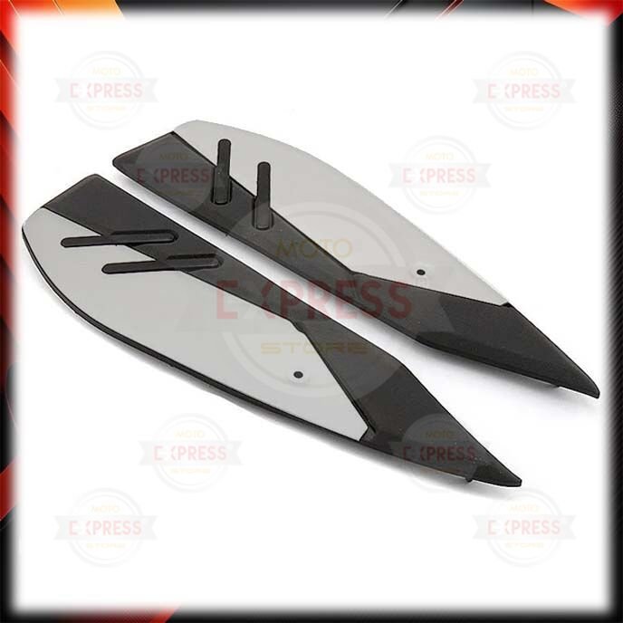 Yamaha Xmax250 TFT 2024-2026 2'li Alüminyum Metal Alt Basamak Paspas Seti Gri