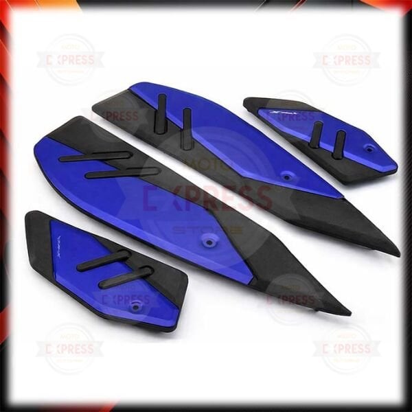 Yamaha Xmax250 TFT 2024-2026 4'lü Alüminyum Metal Alt Basamak Paspas Seti