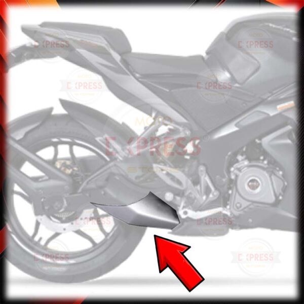 Bajaj Pulsar RS200 Egzoz Alt Dış Muhafazası Koruması Kapağı Gri