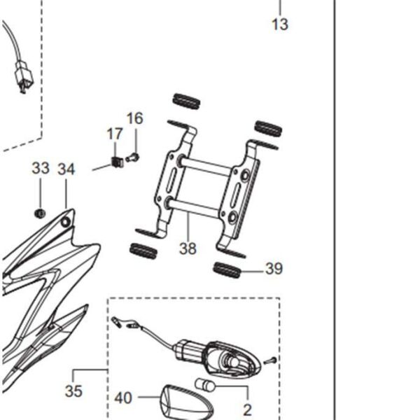 Tvs Apache 2013-2016 RTR150 RTR180 Far Kafa Bağlantı Demiri Contası Oringi A