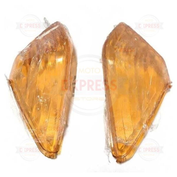 Honda CBF150 2004-2010 Sağ Sol Sarı Arka Sinyal Camı Takımı Cs