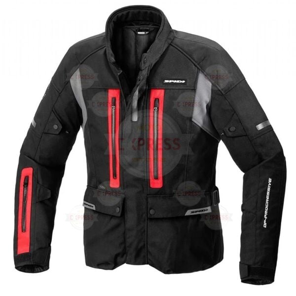 Spıdı Traveler 3 H2out Ceket Siyah Kırmızı L