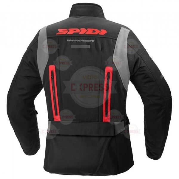 Spıdı Traveler 3 H2out Ceket Siyah Kırmızı L