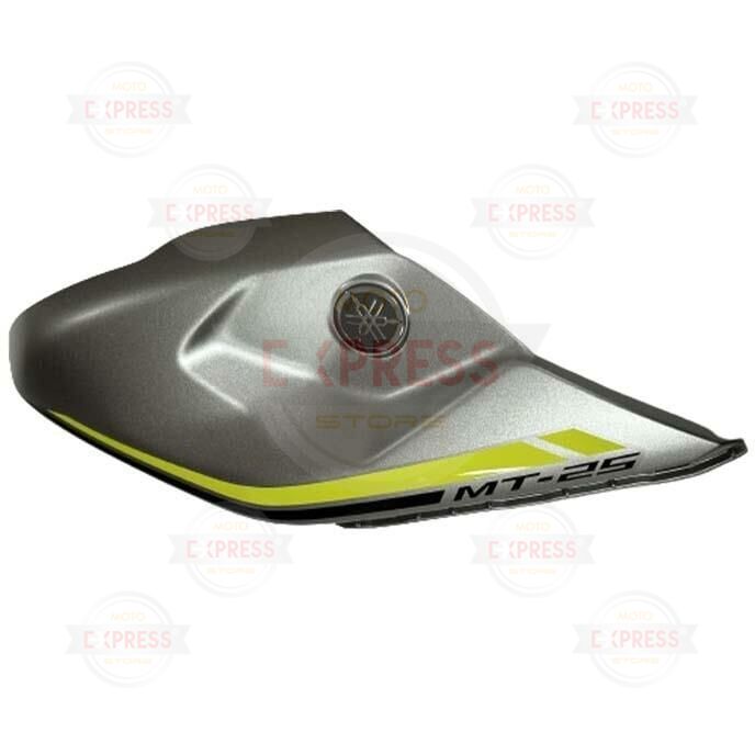 Yamaha MT25 2016-2017 Sağ Depo Yanı Grenajı Paneli Açık Mat Gri-Sarı-Siyah A