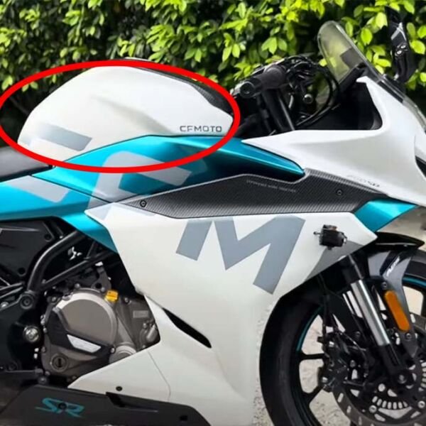 CFMoto 250SR 2020-2025 Sağ Depo Yanı Grenajı Paneli Parlak Beyaz A
