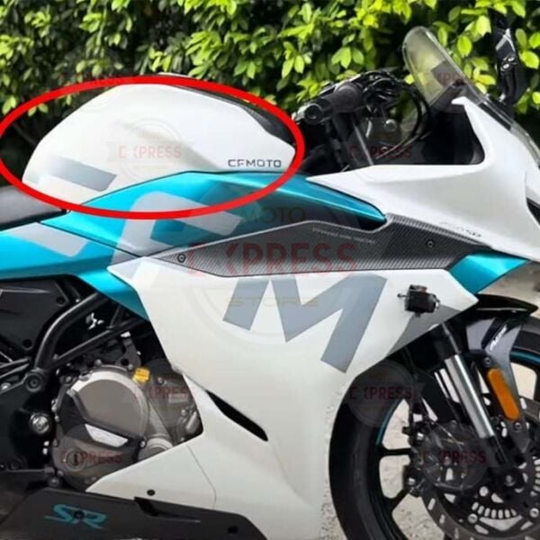 CFMoto 250SR 2020-2025 Sağ Depo Yanı Grenajı Paneli Parlak Beyaz A