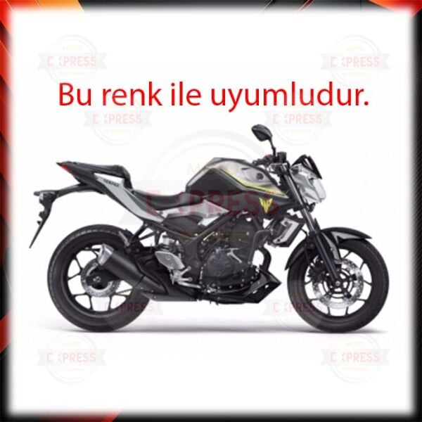 Yamaha MT25 2017 Sağ Arka Sele Altı Kuyruk Grenajı Gri-Siyah