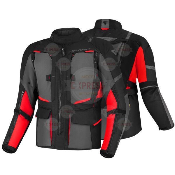Shima Hero 2.0 Korumalı Motosiklet Montu Kırmızı L