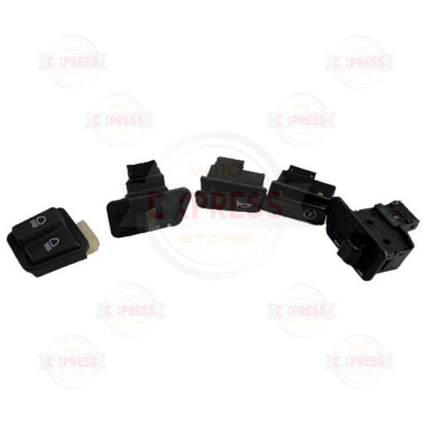 Honda Activa 100 Far Sinyal Marş Korna Düğmesi Kumanda Seti D2