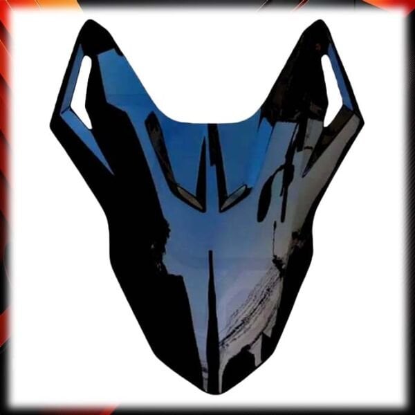 Honda Forza250 2023-2025 Ön Siperlik Camı Üstü Grenajı Kapağı Parlak Siyah A