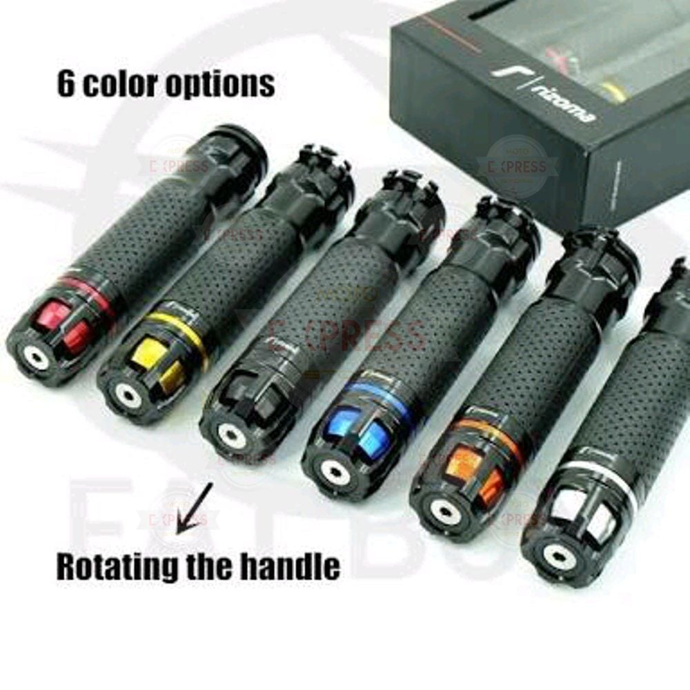 RİZOMA TARZI RENKLİ MOTOSİKLET ELCİK VE DENGE TOPUZU SETİ