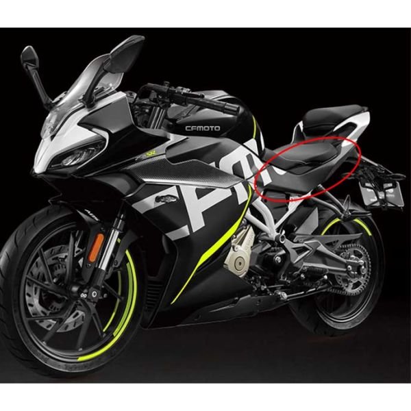 CFMoto 250SR 2020-2022 Sol Uzun Sele Altı Grenajı Paneli Mat Siyah A