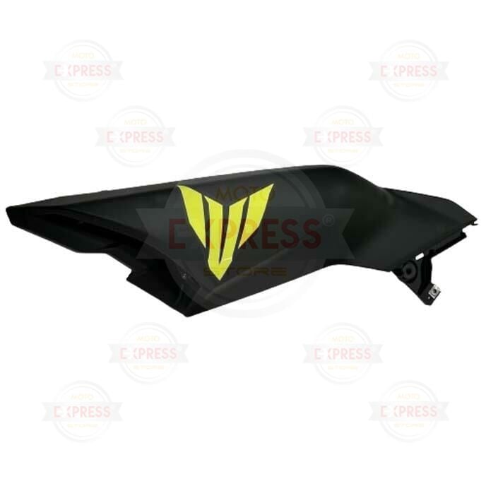 Yamaha MT25 2017-2019 Sol Depo Altı Grenajı Panzolotu Ramair Mat Siyah-Sarı 70 A