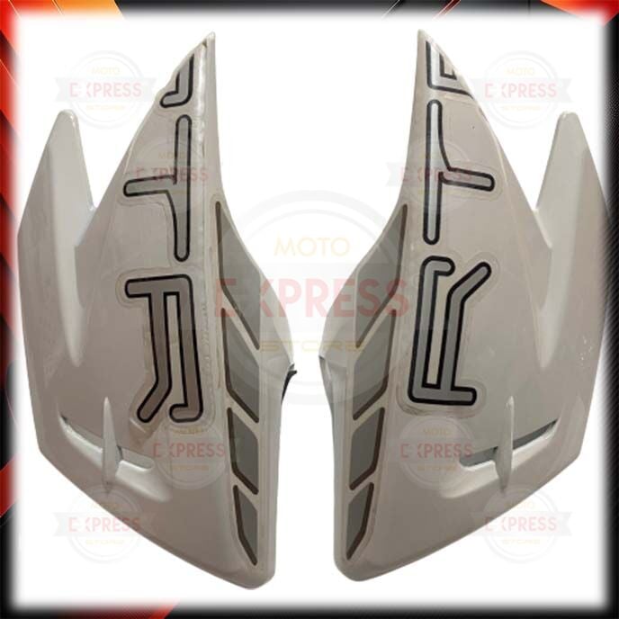 Tvs Apache RTR150 2011-2012 Sağ Sol Depo Yanı Grenajı Beyaz-Gri Ys