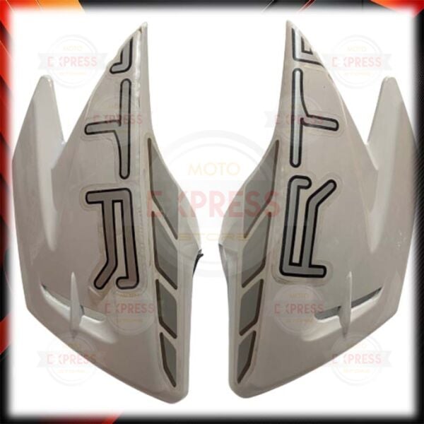 Tvs Apache RTR150 2011-2012 Sağ Sol Depo Yanı Grenajı Beyaz-Gri Ys