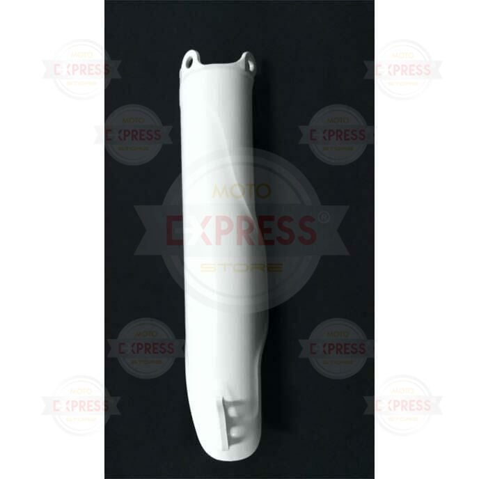 Honda CRF250L 2012-2016 Sol Ön Amortisör İç Tüpü Koruması Muhafazası Beyaz A