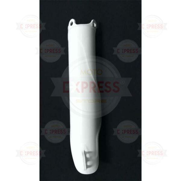 Honda CRF250L 2012-2016 Sol Ön Amortisör İç Tüpü Koruması Muhafazası Beyaz A