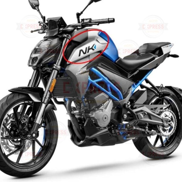 CFMoto 250NK 2023-2024 Euro5 Sol Depo Yanı Grenajı Paneli Mat Gümüş Gri A