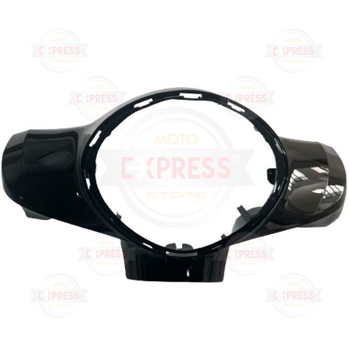 Yamaha Delight115 2013-2016 Far Kafa Çerçevesi Grenajı Muhafazası Parlak Siyah A