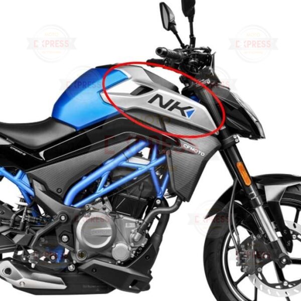 CFMoto 250NK 2023-2024 Euro5 Sağ Depo Yanı Grenajı Paneli Mat Gümüş Gri A