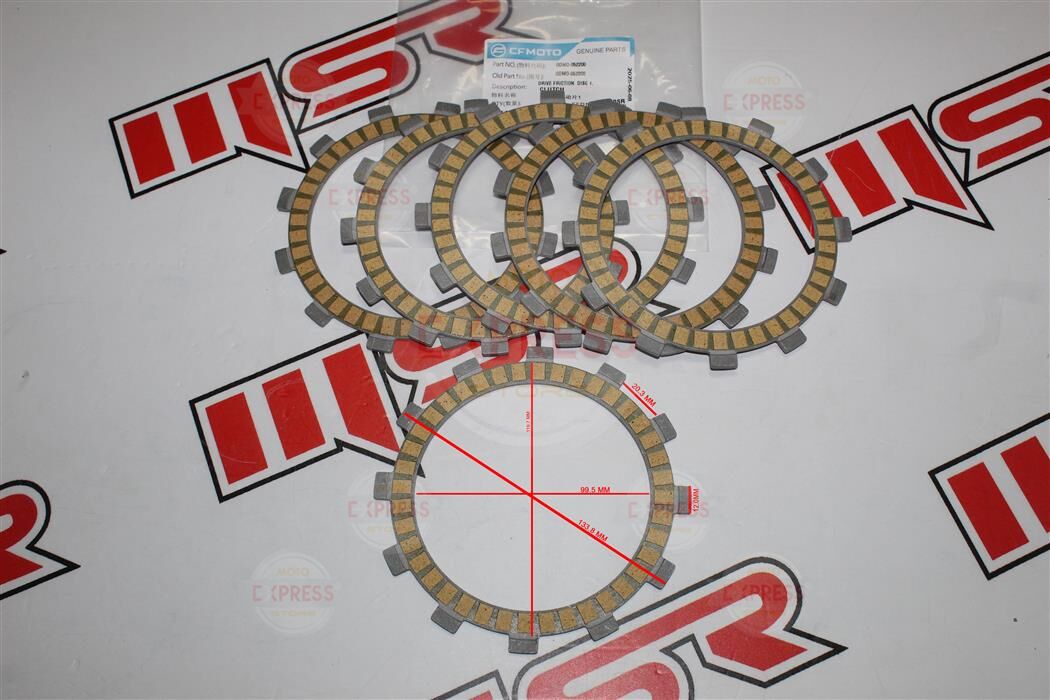 Cf Moto Nk 250 - Sr 250 Debriyaj Balata E5