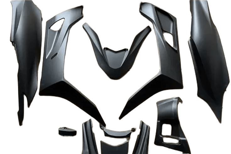 PCX 125 2021-2023 KAPORTA SETİ MAT SİYAH