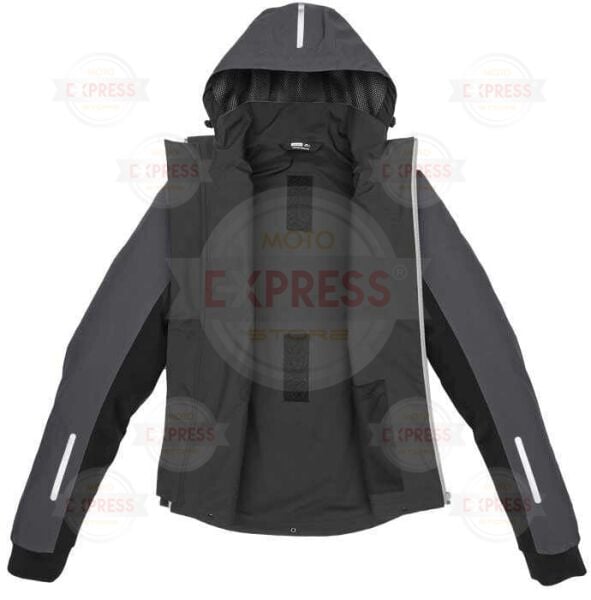 Spıdı Hoodıe H2out II Ceket Siyah Kırmızı