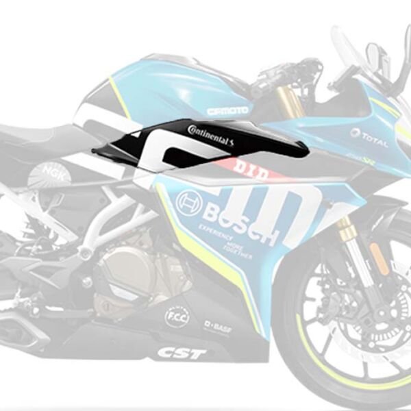 CFMoto 250SR 2020-2025 Sağ Depo Altı Grenajı Paneli Mat Siyah A