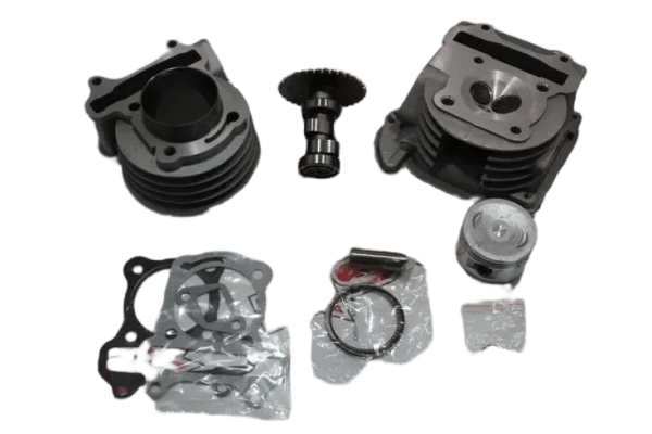 GY6 50 cc - 50mm 80cc  SİLİNDİR-KAPAK-EKSANTRİK SET DQ SÜBAP ORJINAL