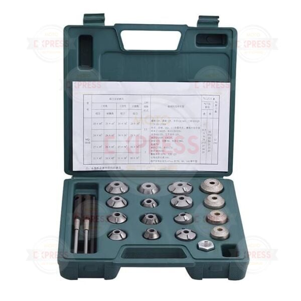 Motosiklet Silindir Üst Kapak Subap Yuvası Taşlama Aparatı Takımı Seti