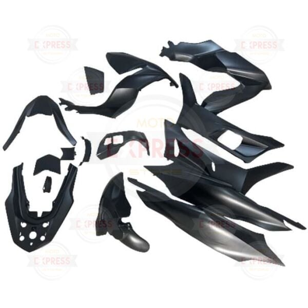 Honda Pcx125 2021-2024 Komple Grenaj Kaporta Seti Mat Siyah Cs