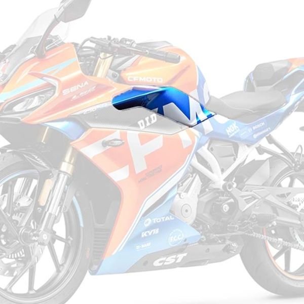 CFMoto 250SR 2023-2024 Sol Depo Altı Grenajı Paneli Mavi A