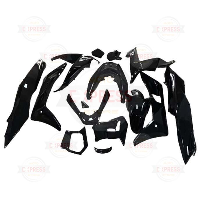 Honda Pcx125 Pcx150 2015-2017 Komple Grenaj Kaporta Seti Parlak Siyah Cs