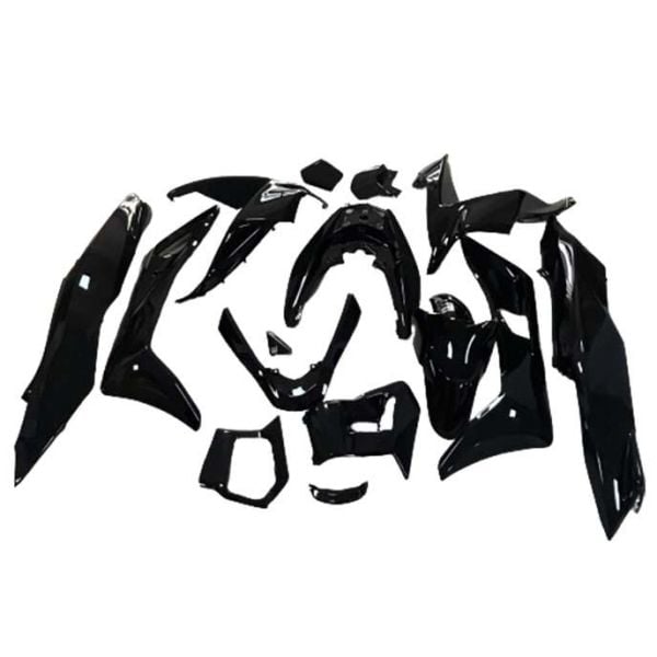 Honda Pcx125 Pcx150 2015-2017 Komple Grenaj Kaporta Seti Parlak Siyah Cs
