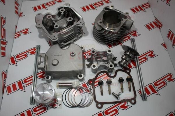 Moto Express GY6 200 63MM İÇ 65MM DIŞ ETEK ÇAPI 4 SÜBAPLI SİLİNDİR