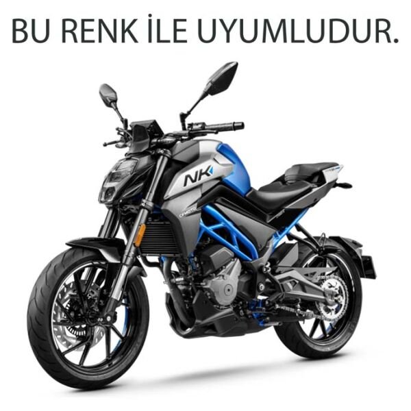 CFMoto 250NK 2023-2024 Sol Arka Sele Altı Kuyruk Grenajı Paneli Mat Gümüş Gri A