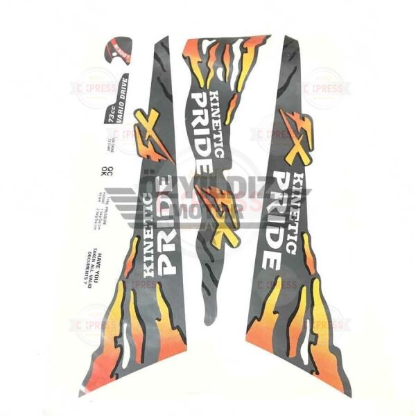 Moto Express ARMA SETİ PRİDE80