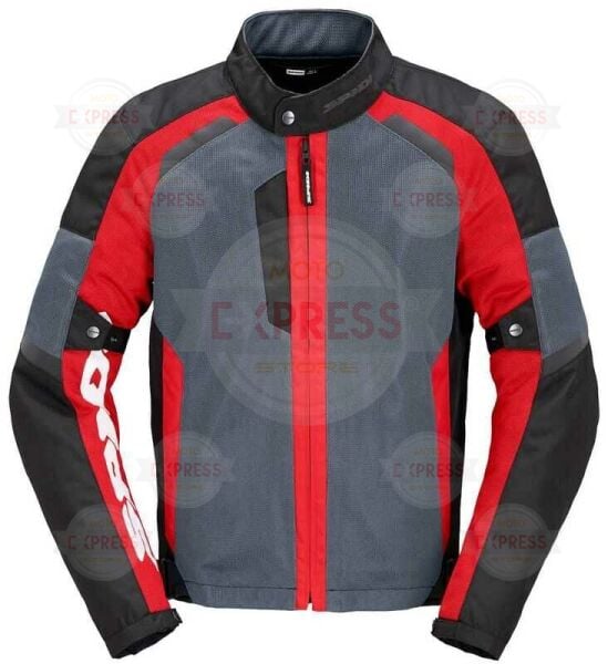 Spıdı Tek Net Yazlık File Tekstil Ceket Kırmızı