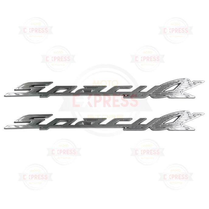 Honda Spacy Alpha 110 2'li Sele Alt Yan Kapak Grenaj Amblemi Logosu Yazısı Cs
