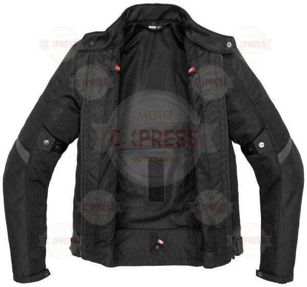 Spıdı Tek Net Yazlık File Tekstil Ceket Siyah XL