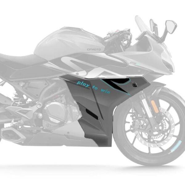CFMoto 250SR 2023-2024 Sağ Ön Büyük Dizlik Grenajı Paneli Nardo-Ghost Gri A