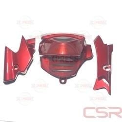 Moto Express ALT ÇENE 3 LÜ APACHE KIRMIZI