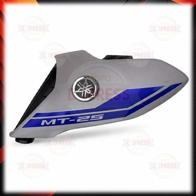 Yamaha MT25 2021 Sol Depo Yanı Ön Grenajı Ramair Mat Gri-Mavi A