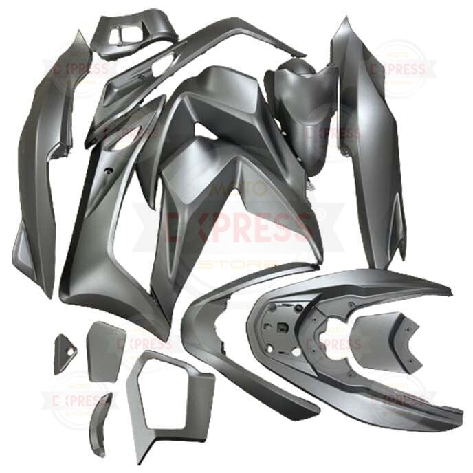 Honda Pcx125 Pcx150 2015-2017 Komple Grenaj Kaporta Seti Mat Füme-Gri Cs